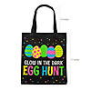 15" x 17" Large Neon Easter Nonwoven Tote Bags - 12 Pc. Image 1