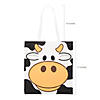 15" x 17" Large Nonwoven Animal Tote Bags - 12 Pc. Image 1