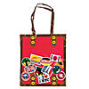 15" x 17" Large Nonwoven Around the World Tote Bags - 12 Pc. Image 3