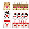 15" x 17" Large Nonwoven Cheery Christmas Tote Bags - 12 Pc. Image 1