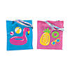 15" x 17" Large Pool Party Nonwoven Tote Bags - 12 Pc. Image 1