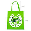15" x 17" Large St. Patrick&#8217;s Day Nonwoven Tote Bags - 12 Pc. Image 1