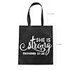 15" x 17" Large Woman of God Nonwoven Tote Bags - 12 Pc. Image 1