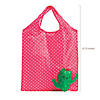 15" x 22 3/4" Large Cactus Foldable Nylon Tote Bags - 6 Pc. Image 1
