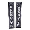 15" x 70" Graduation Congrats Graduate Polyester Pillar Buntings Image 1