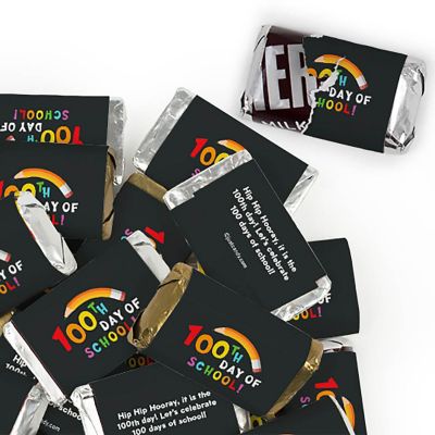 152 Pcs 100th Day of School Candy Party Favors Hershey's Miniatures Chocolate Image 1