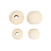 15mm - 20mm DIY Unfinished Wood Round Bead Assortment - 100 Pc. Image 1