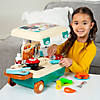 16 1/2" Plastic Kitchen-in-a-Suitcase Play Set - 18 Pc. Image 1