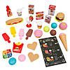 16 1/2&quot; x 13 1/2&quot; DIY Fast Food Tent with Ready-to-Eat Pretend Meals - 150 Pc. Image 2
