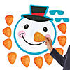 16 1/2" x 20 1/4" Pin the Nose on the Snowman Party Game for 10 Image 1