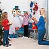 16 1/2" x 20 1/4" Pin the Nose on the Snowman Party Game for 10 Image 2