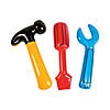 16&quot; - 24 1/2&quot; Bright Color Inflatable Toy Tools Set - 3 Pc. Image 1