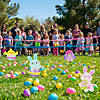 16" &amp;#8211; 24" Easter Whimsy Egg Hunt Age Range Single-Sided Plastic Yard Signs - 4 Pc. Image 2