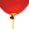 16 3/4" Bulk 144 Pc. Solid Color Plastic Balloon Sticks with Cups Image 1