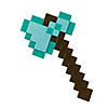 16 3/4" Minecraft&amp;#8482; Diamond Axe Costume Accessory Image 1