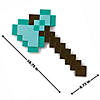 16 3/4" Minecraft&amp;#8482; Diamond Axe Costume Accessory Image 3