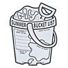 16 3/4" x 22" Color Your Own &#8220;My Summer Bucket List&#8221; Paper Posters - 30 Pc. Image 1