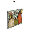 16.5" "Give Thanks" Fall Harvest Pumpkin Wall Sign Image 4