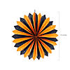 16" Halloween Hanging Paper Fans - 6 Pc. Image 1