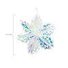16" Iridescent Snowflake Star Ceiling Decorations - 3 Pc. Image 1