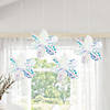 16" Iridescent Snowflake Star Ceiling Decorations - 3 Pc. Image 2