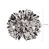16" Metallic Silver Fluff Balls - 3 Pc. Image 1
