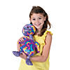 16" Multicolor Swirl Stuffed Dodo Bird Image 1