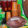 16 oz. Bulk 50 Ct. Football Styled Clear Disposable Plastic Cups Image 2