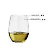 16 oz. Clear Elegant Stemless Disposable Plastic Wine Glasses (32 Glasses) Image 3