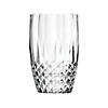 16 oz. Clear Stripe Round Disposable Plastic Tumblers (16 Tumblers) Image 1
