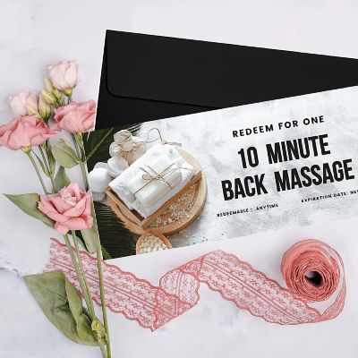 16 Pcs Massage Love Coupons for Couples Image 1