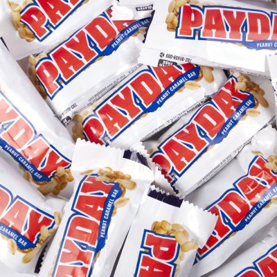 16 Pcs PayDay Snack Size Candy Bars Image 1