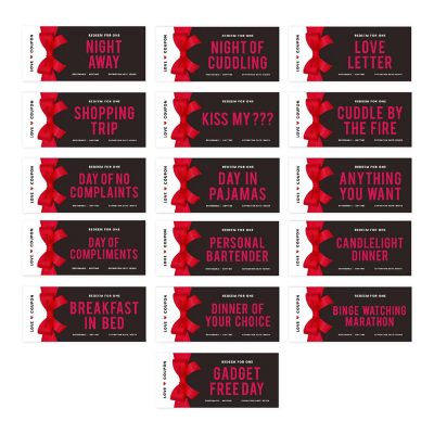 16 Red Bow Redeem For One Love Coupons Image 1