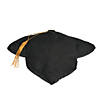 16" x 10" Graduation Autograph Black Mortarboard Cap Cushion with Tassel Image 1