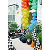 16" x 11" Medium Plastic Black &amp; White Checkered Racing Flags - 12 Pc. Image 2