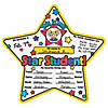 16" x 17" Color Your Own Star Student Posters - 30 Pc. Image 1