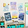 16" x 20 3/4" Inspirational Cloud 9 Cardstock Classroom Decoration Poster Set &#8211; 6 Pc. Image 1