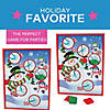 16" x 20" Snowman Winter Wonderland Christmas Bean Bag Toss Game Image 2