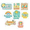 16" x 21" Inspirational Jumbo Groovy Sayings Cardstock Cutouts - 8 Pc. Image 1