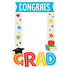 16" x 22 3/4" Elementary Congrats Grad Cardboard Photo Booth Frame Image 1
