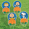 16" x 24" Peanuts&#174; Halloween Plastic Yard Signs - 4 Pc. Image 1