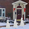 16" x 25" White Metal Wise Men Nativity Yard Stake Decorations - 3 Pc. Image 1