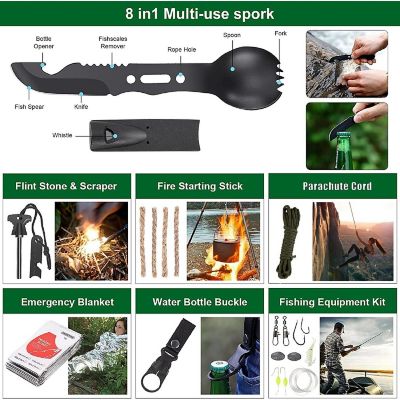 167pc Survival Kit Image 3