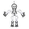 17 1/2" x 17" Halloween Skeleton Paper Chain Craft Kit - Makes 12 Image 1