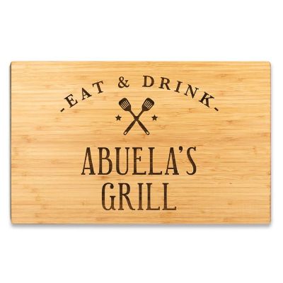 17.75x11 Abuela's Grill Grill BBQ Board Image 1