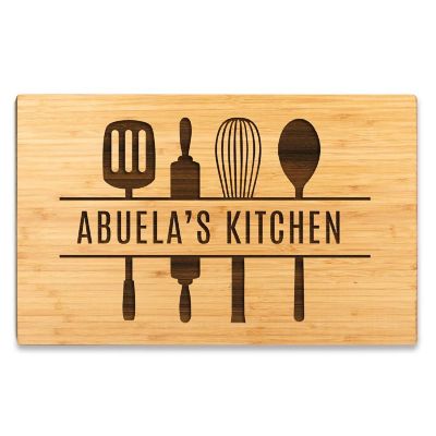 17.75x11 Abuela's Kitchen Utensils Board Image 1