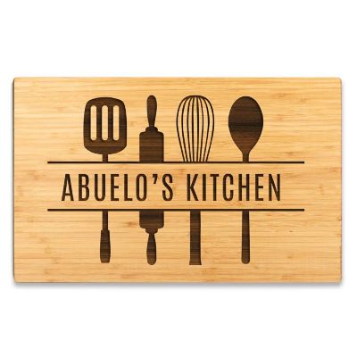 17.75x11 Abuelo's Kitchen Utensils Board Image 1