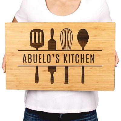 17.75x11 Abuelo's Kitchen Utensils Board Image 2