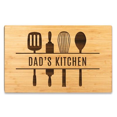 17.75x11 Dad's Kitchen Utensils Board Image 1