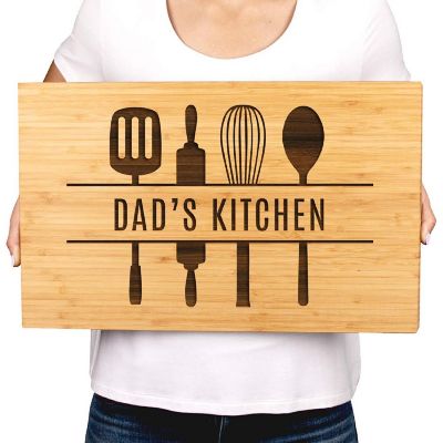 17.75x11 Dad's Kitchen Utensils Board Image 2
